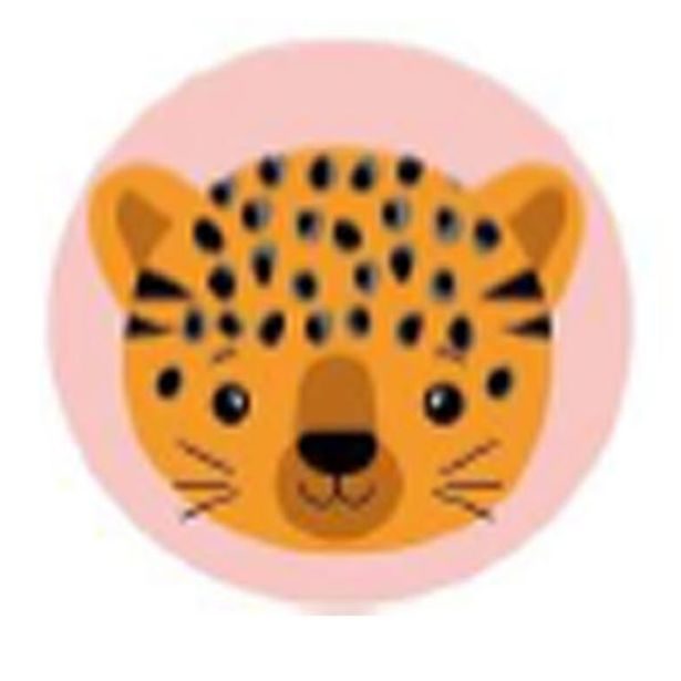 TORO PROSTÍRÁNÍ DĚTSKÉ KULATÉ 38 CM PANTER PLAST_hamashop