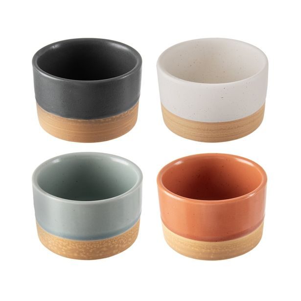 O Miska kamenina pr. 6,5 cm serv. set 4 ks