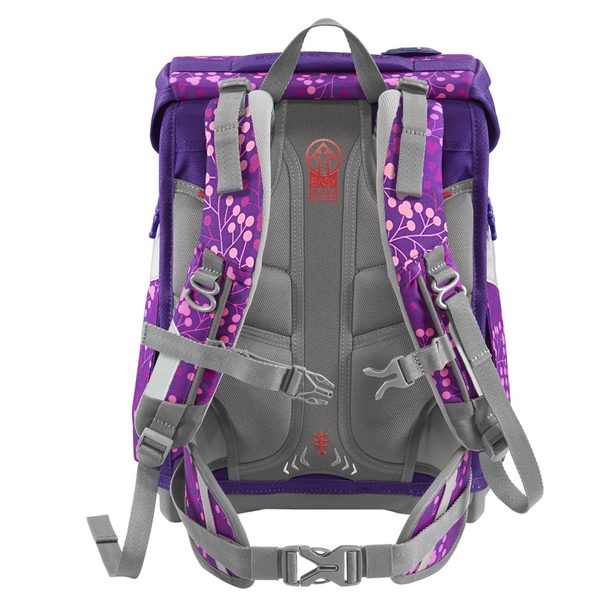 Školní aktovka Step by Step SPACE SHINE, Butterfly Night Ina - 5 dílný set, AGR certifikát