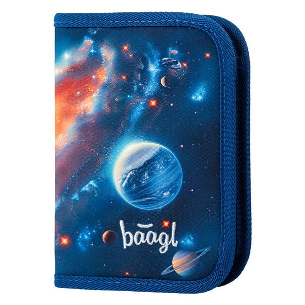 BAAGL SET 5 AIRY Vesmír: batoh, penál, sáček, zástěra, peněženka