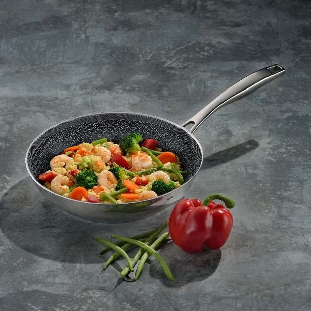 KELA Pánev Flavoria nerez 18/10 s nepřilnavým povrchem 28 cm KL-10203