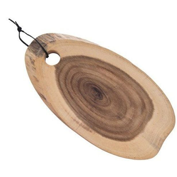 prkénko d34cm(cca), krájecí, servírovací, dřevo Akácie