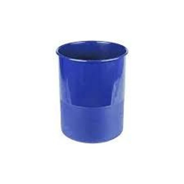 koš odp.13l kancel.plný MODRÝ, d27x30cm, plast