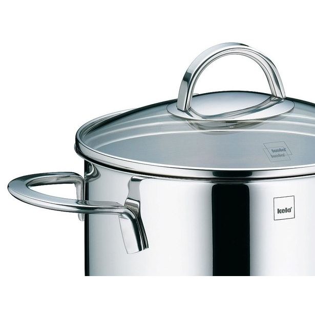KELA Hrnec nerez se skleněnou poklicí 1,7 l CAILIN KL-10958