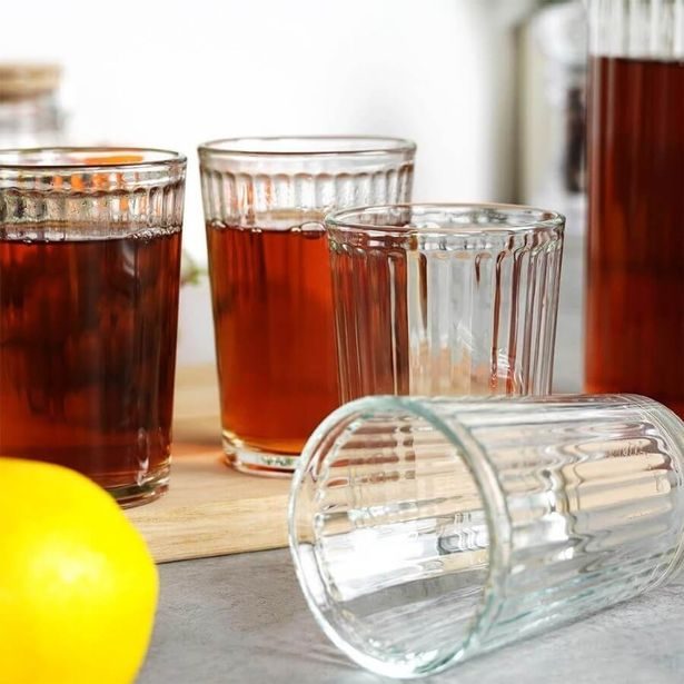 EXCELLENT HOUSEWARE Sada sklenic s karafou na limonádu skleněná 5 ks KO-YE9000500