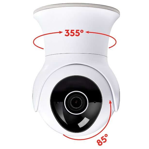 ALPINA Chytrá IP kamera WiFi venkovní HD 1080p ED-226465