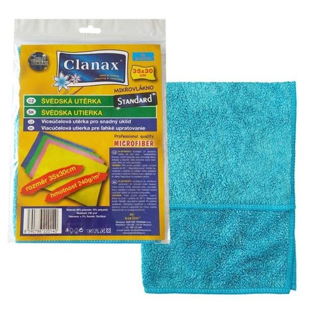 utěrka 1ks švéd.250g 35x30cm mikrov.JARKA