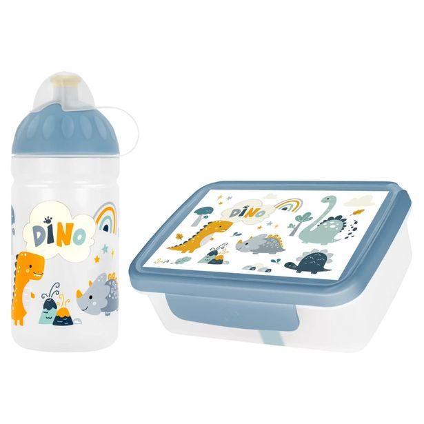 Set SET DINO - zdravá láhev/zdravá sváča