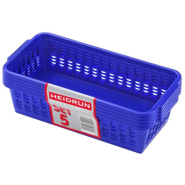 heidrun KOŠÍK PLASTOVÝ 5KS, 20,5X10X6,5CM_hamashop