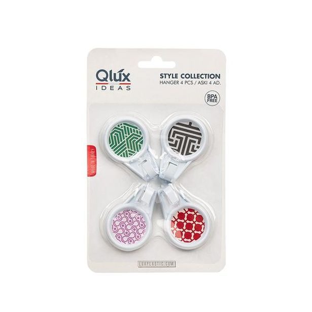 QLUX HÁČKY 4 KS