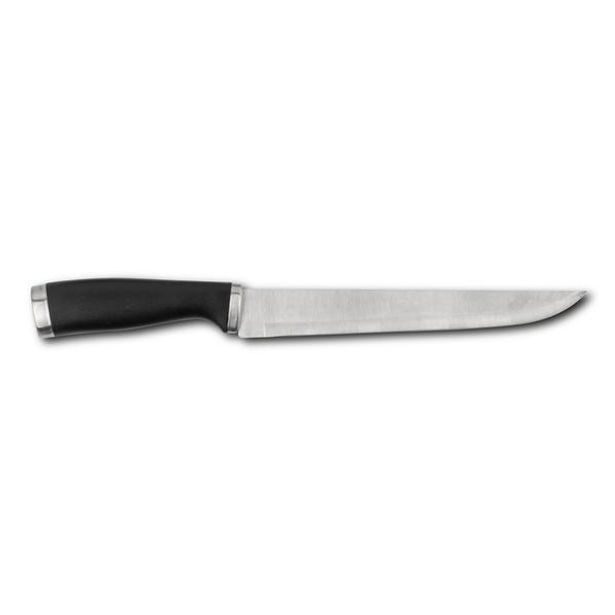 KITCHISIMO NŮŽ PLÁTKOVACÍ "KITCHISIMO" ČERNÁ MATNÁ RUKOJEŤ_hamashop