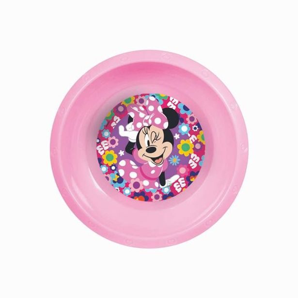 STOR MISKA PLASTOVÁ MINNIE, PRŮMĚR 16,5 CM