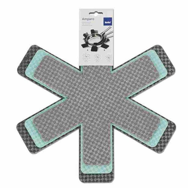 KELA Ochranné podložky na pánve Amparo plsť zelená 3 ks KL-12328