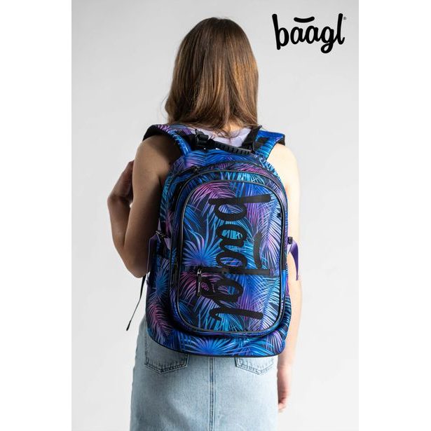 BAAGL Školní batoh Core Palm