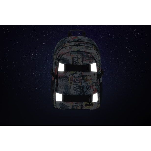 BAAGL Školní batoh Skate Batman Komiks Baagl