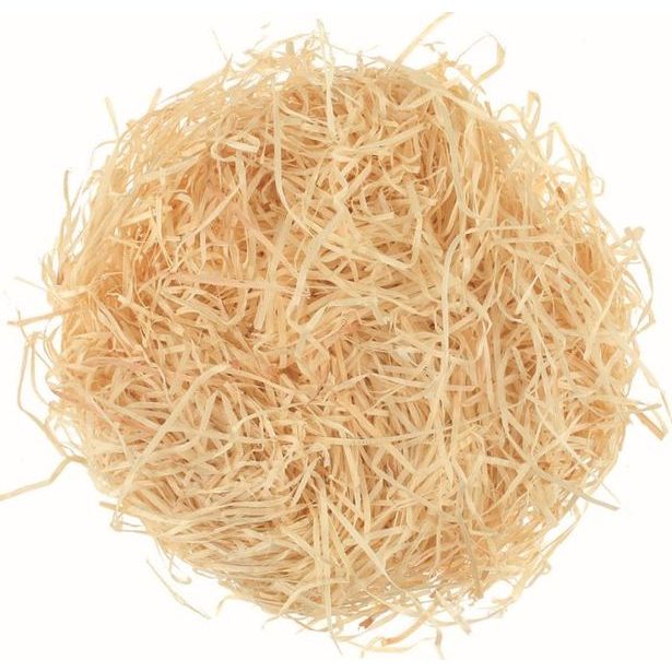 dekorace TRÁVA přírodní 50g, dřevěná