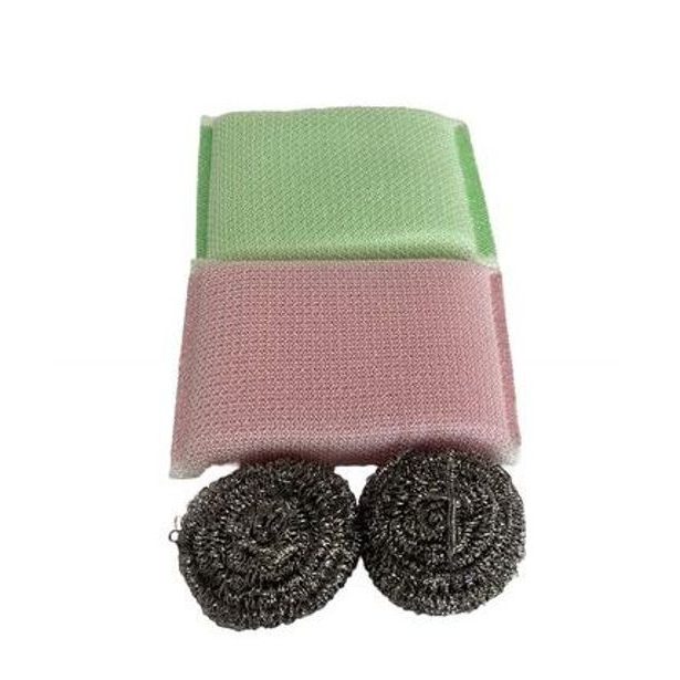 sada-drátěnka 2ks NR+houbička 2ks