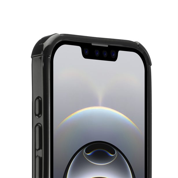Hama Extreme Protect, kryt pro Apple iPhone 16e, materiál D3O®, průhledný černý