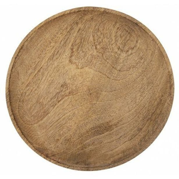 podnos d30cm, MANGO, dřevo