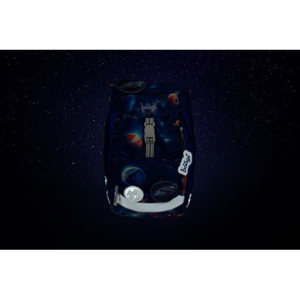 BAAGL SET 3 AIRY Vesmír: batoh, penál, sáček