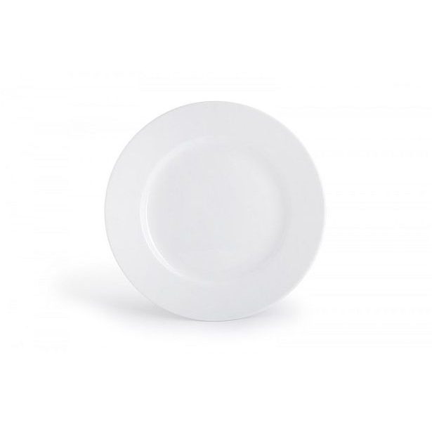 talíř d24,0 mělký, PURE Premium, silný, bílý porcelán