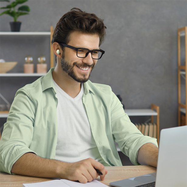 Hama Bluetooth sluchátka Freedom Buddy II, špunty, zelená