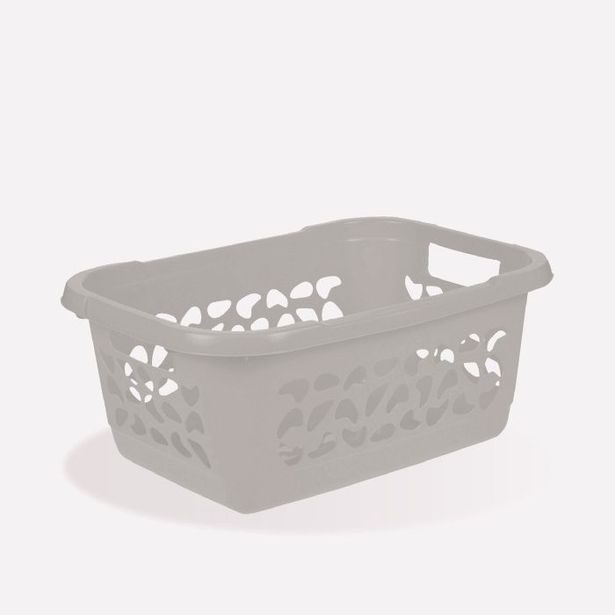 koš 32,0l na čisté pr., JOST, sever.šedý, 55x40x23cm