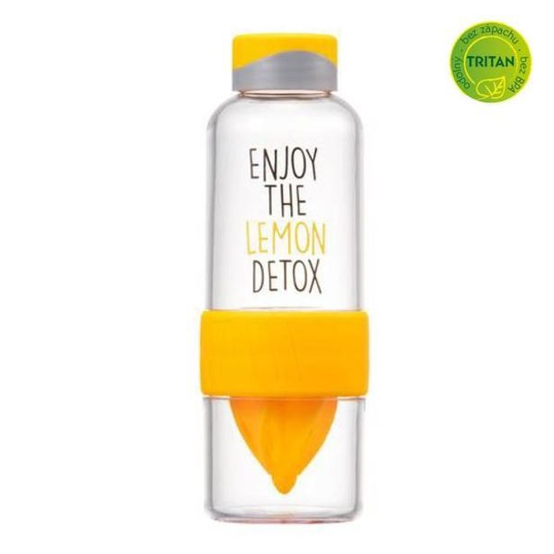 LOCKNLOCK LÁHEV "BISFREE DETOX" 520ML, ŽLUTÁ_hamashop