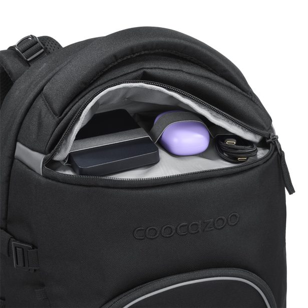 Školní batoh coocazoo BYTE, Black Coal, AGR certifikát