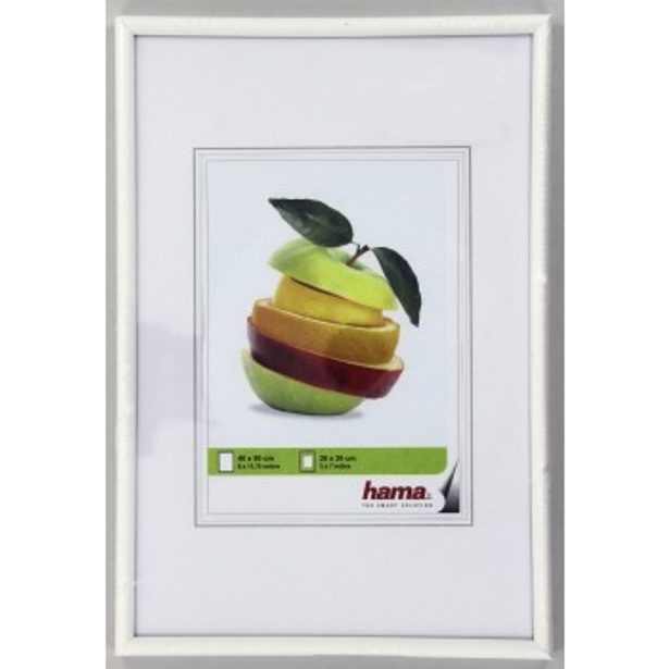 Hama sevilla Plastic Frame, white, 40 x 50 cm