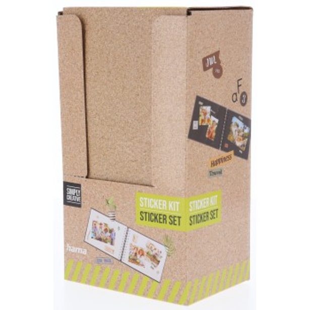 Hama samolepky pro kreativní tvorbu II, různé motivy, balení 54 setů (cena je uvedená za 1 set)