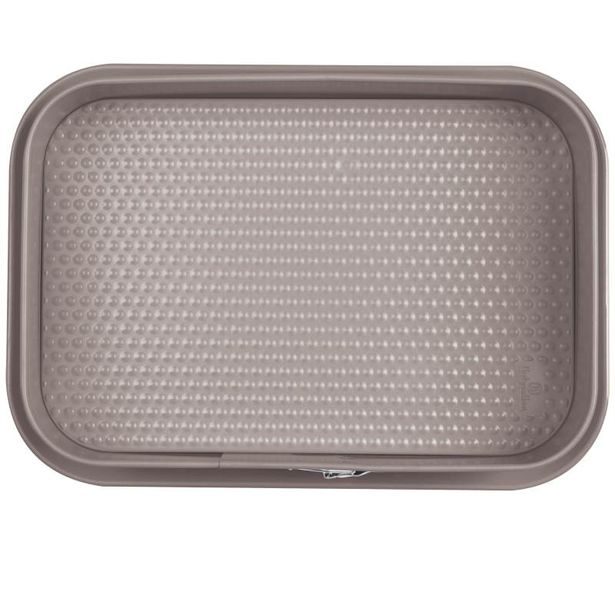 BERLINGERHAUS Forma na dort hranatá s titanovým povrchem 39x27 cm Taupe Collection BH-7943