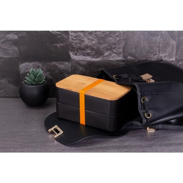 BERLINGERHAUS Svačinový box s bambusovým víkem dvoupatrový BH-7206