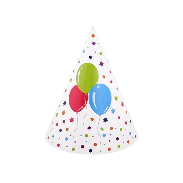 TORO PARTY ČEPIČKY PAPÍROVÉ 14X11CM, 6KS_hamashop