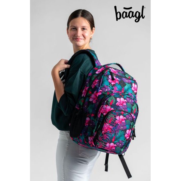 BAAGL 3 SET Coolmate Paradise: batoh, penál, sáček