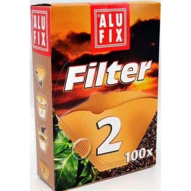 filtry 2/100ks na kávu, papír