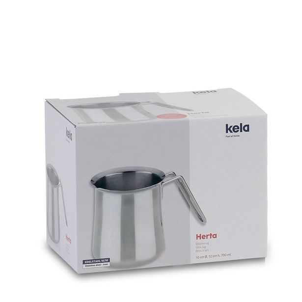 KELA Džbánek na mléko HERTA 0,35L, nerez 18/10 KL-10900