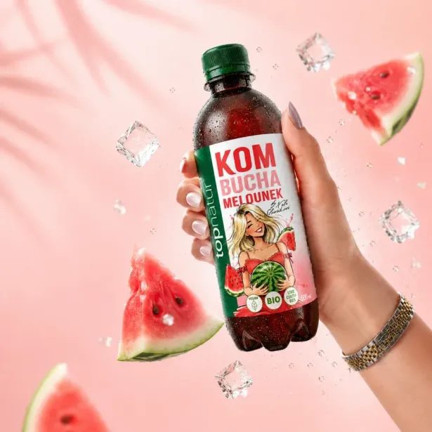TOP Kombucha Melounek by Nela, 500 ml