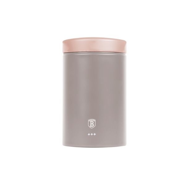 BERLINGERHAUS Chlebník a sada dóz na potraviny 4 ks Taupe Collection BH-6834