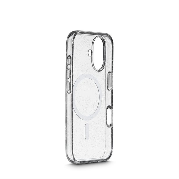 White Diamonds Mag Glitter, kryt pro Apple iPhone 17, magnetický, průhledný s třpytkami