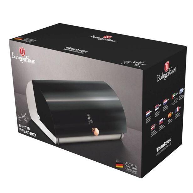 BERLINGERHAUS Chlebník Black Rose Collection BH-6728