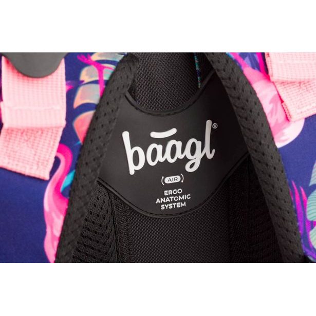 BAAGL Školní batoh Flamingo Baagl