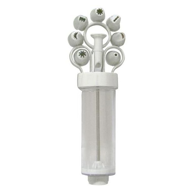 TORO Zdobička dortu injekce, plast, 8 nástavců, 150 ml_hamashop