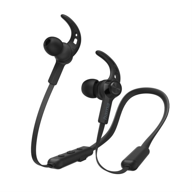 Hama Bluetooth špuntová sluchátka Freedom Neck III, černá