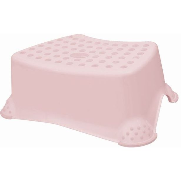 taburetka 40x28,v.14cm, sever.růžová, nosn.100kg, plast