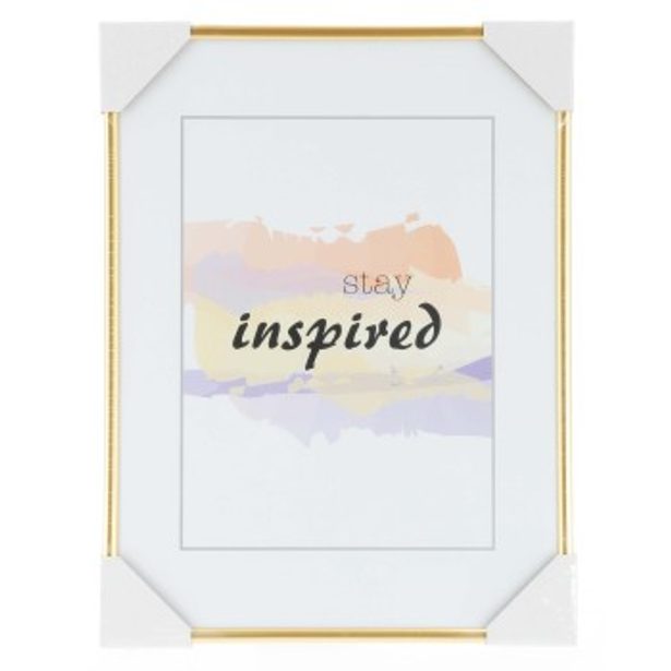 Hama rámeček plastový MADRID, zlatý matný, 29,7x42 cm