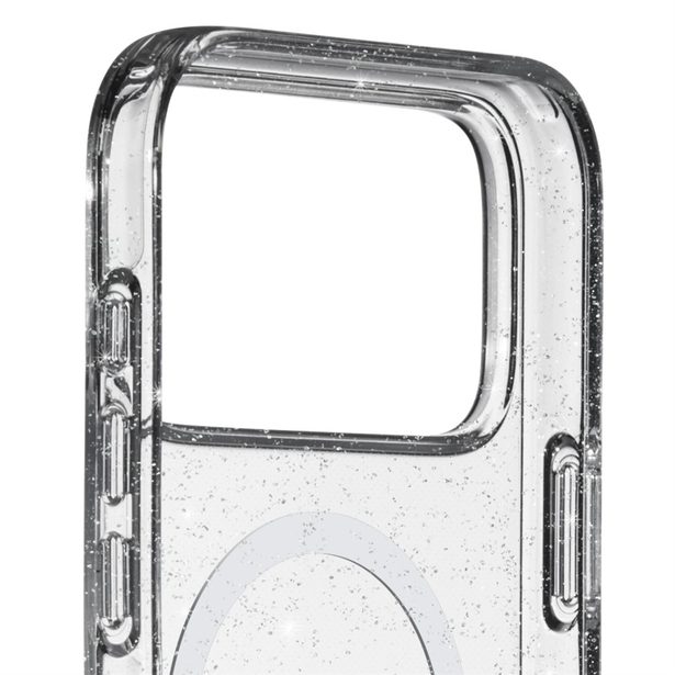 White Diamonds Mag Glitter, kryt pro Apple iPhone 17 Pro Max, magnetický, průhledný s třpytkami