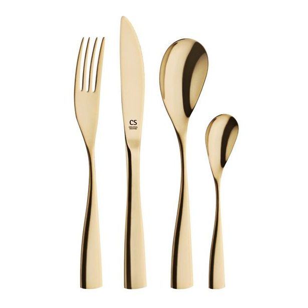 CS SOLINGEN Sada příborů nerez 24 ks BOCHOLT GOLD CS-080167