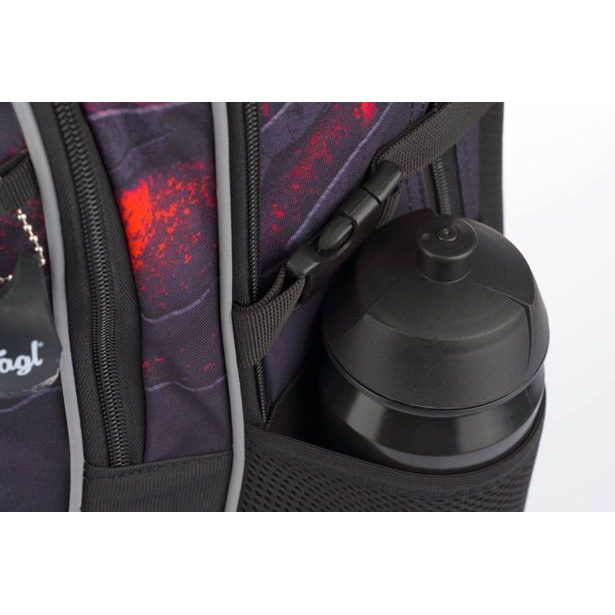 BAAGL SET 3 Core Láva: batoh, penál, sáček Baagl