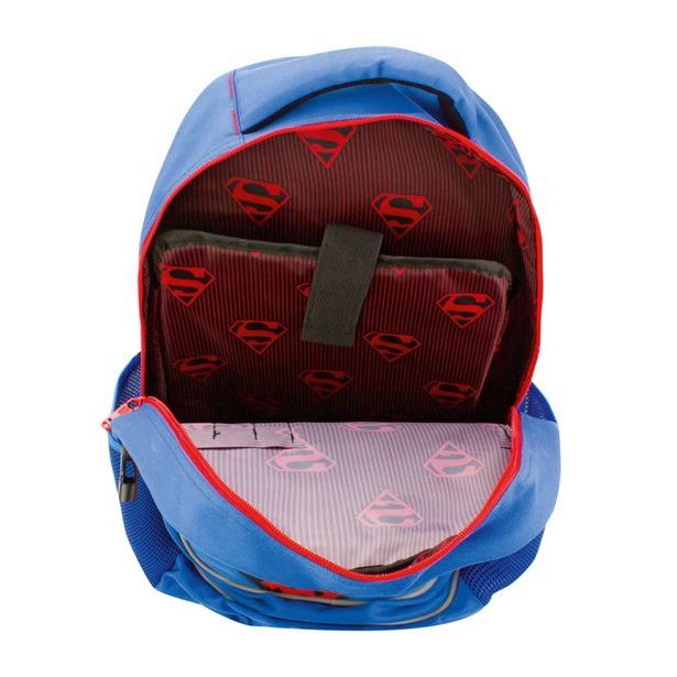 BAAGL Školní batoh s pončem Superman – POP Baagl